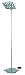 Studio Floor Light - 4 Halogen Spotlights (Silver) (73 H x 11.5 W x 11.5 D)