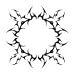 SPIKED RING Temporary Tattoo 2x2