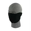 Zan Headgear Half Face Neoprene Mask , Color: Black, Size: OSFM WNFM114H