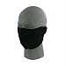 Zan Headgear Half Face Neoprene Mask , Color: Black, Size: OSFM WNFM114H
