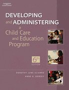 Developing and Administering a Child Care Education Program W/ Professional Enhancement Booklet