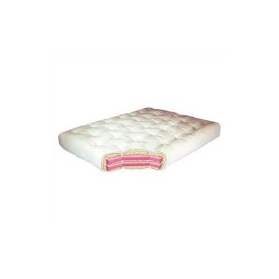 Foam WoolWrap Futon Mattress Size: Queen
