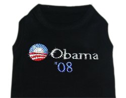 Vote Obama Political Dog T-shirt