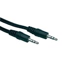 3.5MM STEREO JACK TO JACK LEAD TO CONNECT IPOD/MP3 PLAYER TO CAR STEREO WITH FRONT AUX INPUT