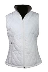Adventure Action Gear Womens Ivory Nylon Heated Fleece Vest