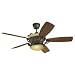 Monte Carlo 5SBR56 Sicilian Stone Strasburg 5-Blade Ceiling Fan with Remote & Light K...