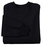NEW JERZEES - Z Class Crewneck Sweatshirt Jet Black-L