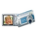 Canon PowerShot A470 - Digital camera - compact - 7.1 Mpix - optical zoom: 3.4 x - supported memory: MMC SD SDHC MMCplus - blue