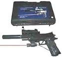 Airsoft Pistol w/ Laser and Carrying Case