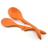 Rachael Ray Nylon Tools Orange Lazy Spoon and Ladle Set 2-pc.