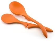 Rachael Ray Nylon Tools Orange Lazy Spoon and Ladle Set 2-pc.