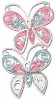 Jolee's Boutique Dimensional Stickers Butterfliles Quillettes