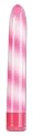 California Exotics Waterproof Candy Cane Vibrator, Pink, 7"