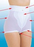 Rago Shapewear Satin 'n Smooth Firm Moderate Control High Waist Panty