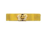 Bumble Bee Baby Mini Bow, Pinch clip-no velcro, Black