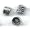 6mm End Cap Floral Design Antique Silver