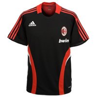 AC Milan Training Jersey - Black/Red