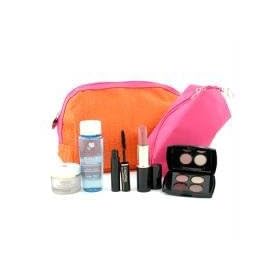 LANCOME by Lancome Travel Set: Bi Facil 50ml+ Absolue Crm 15g+ L'Extreme Mascara+ Le Rouge Absolu+ Color Design E/S+ Bag--5pcs+1bag for Women