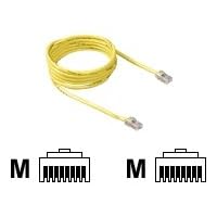 Belkin - Patch cable - RJ-45 (M) - RJ-45 (M) - 5 ft - ( CAT 5e ) - yellow by Belkin