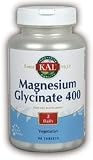 KAL - Magnesium Glycinate, 400 mg, 90 tablets