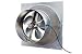 Solar Powered Attic Fan - 30 Watt Gable Exhaust Vent - Natural Light