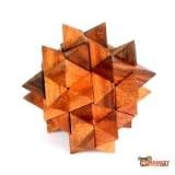 Giant Star Puzzle - Extra Large Wooden Brainteaser