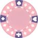 Clay Composite Tri Color Diamond Suited Poker Chips 25 11.5 gram Pink Poker Chips