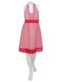 Crochet Trim Halter Dress