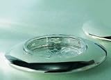 Individual Flat Silver Caviar Server