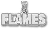 Calgary Flames "Flames" Pendant - Sterling Silver Jewelry