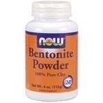 NOW Fodds, BENTONITE PWD 4 OZ