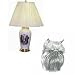 Porcelain Lamp with Brussels Griffon