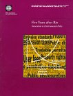 Five Years After Rio: Innovations in Environmental Policy (Environmentally Sustainable Development Studies and Monographs Series, No. 18)