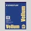 Staedtler 9461117P Mars All-Purpose Translucent Vellum, 11 x 17, 50-Sheet Pad