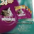 Whiskas Choice Cuts Chef's Favorites 24-pack