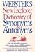 Book Webster's New Explorer Dictionary of Synonyms & Antonyms