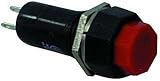 Produkt-Bild: 10 x Hand Piston Taster, rund, 17x40mm 2-polig, 250V/1A, Push-ON