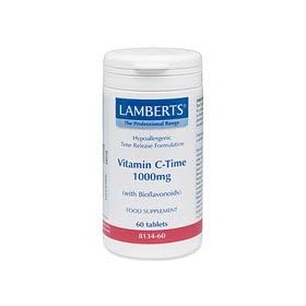 Vitamin C Time Release - With Bioflavonoids - 180 x 1000mg tablets