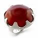 Jewelry - Siam Agate Sterling Silver Cocktail Ring