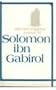 Selected Religious Poems of Solomon ibn Gabirol (JPS Library of Jewish Classics)