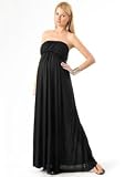 A Pea in the Pod Collection: Lavish by Heidi Klum Strapless Empire Seam Maternity Maxi Dress