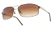 Apparel : "Hatch" Square Metal Sunglasses