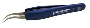 Techni Tool Tweezer, Precision, Ergo, Type 7, Anti-Static