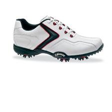 Chev LP Golf Shoe - White/Black/Red - Size 9 1/2 Medium