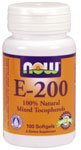 E-200 by NOW Foods - (200IU - 100 Softgels)