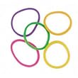 Luxor Snagless Rubber Bands Assorted Colors (250 Per Pack)
