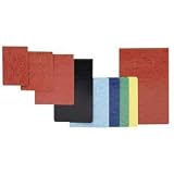 Pressboard Tyvek Hinge Binder, 8-1/2 Center-to-Center, Letter, Yellow SMDY129