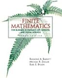 Finite Mathematics Busns Econ Life Sci& Soc