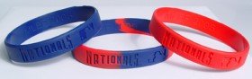 Washington Nationals 3 Pack of Wristbands (Set of 2 Packs)