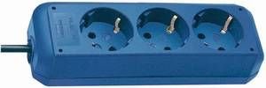 Brennenstuhl ECO Line Steckdosenleiste (3-fach, 1,5 m) blau Preisvergleich